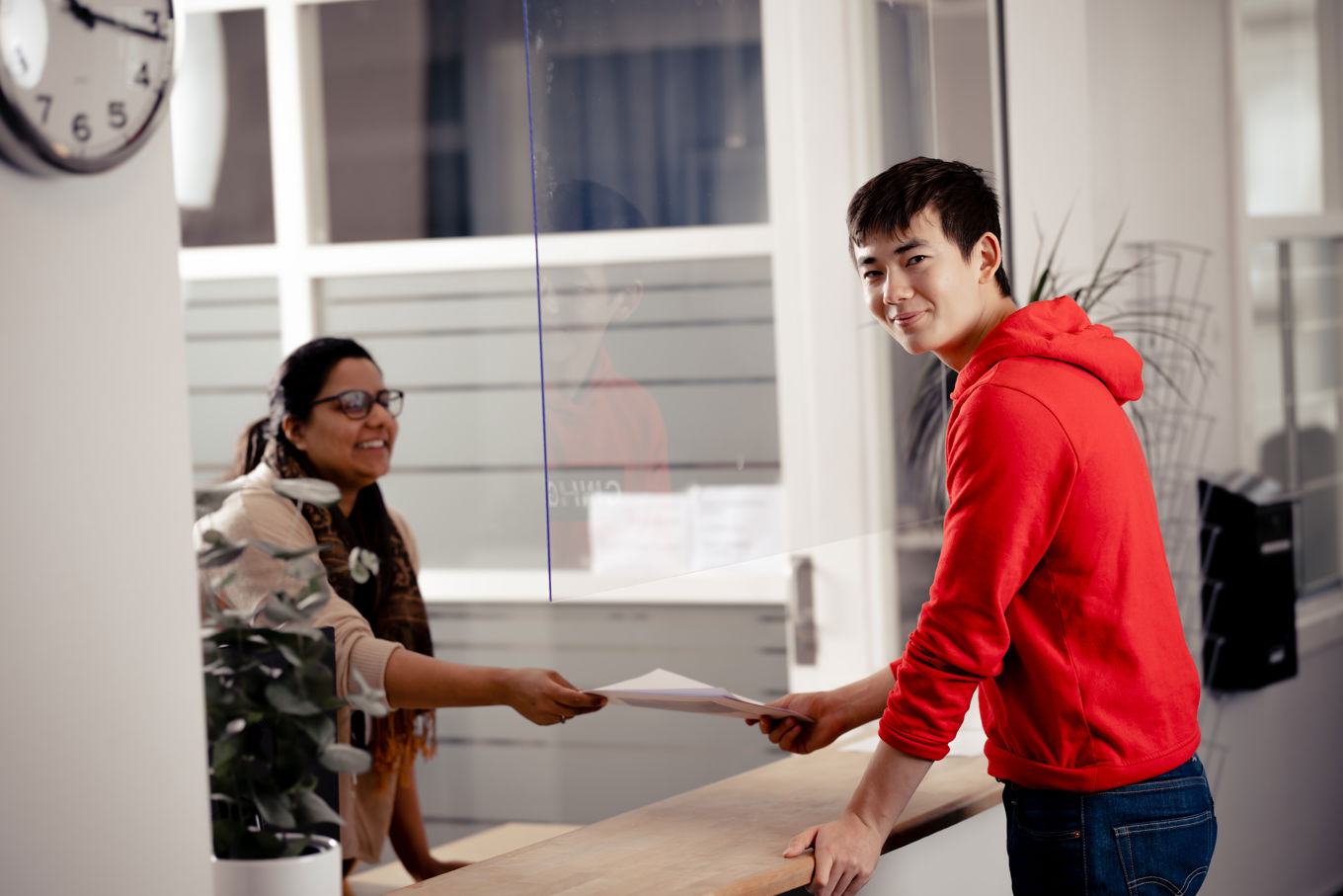 Foto: Henrik Beckheim I resepsjonen