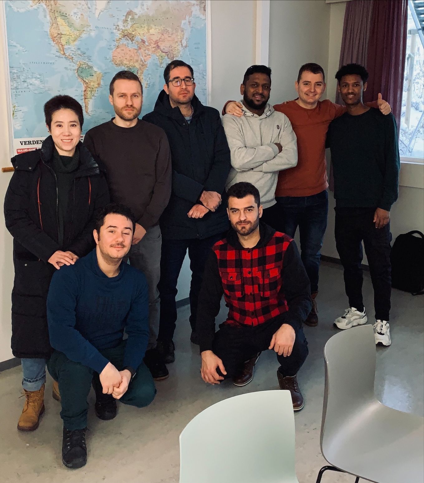 Foto: Avdeling hørsel Deltakere ved avdeling hørsel