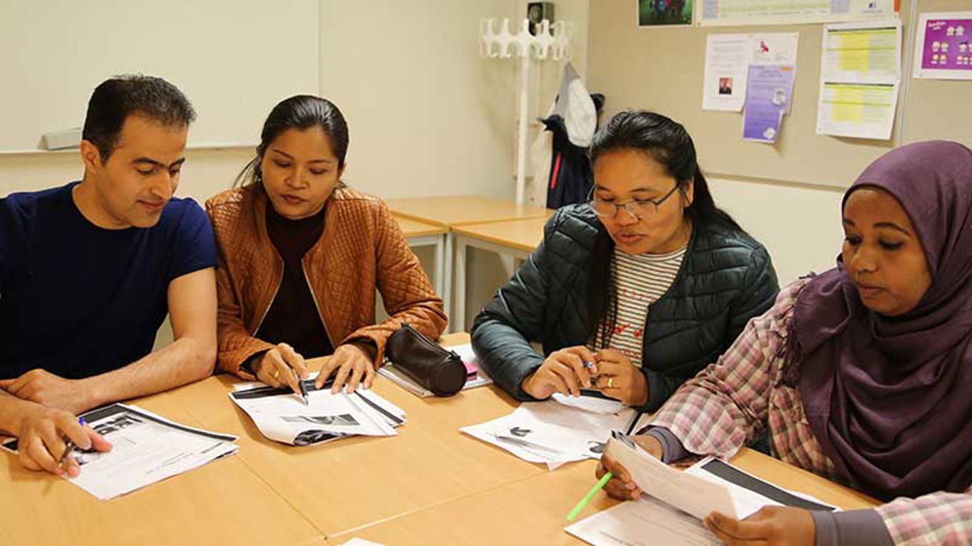 Deltakere på nap-kurs