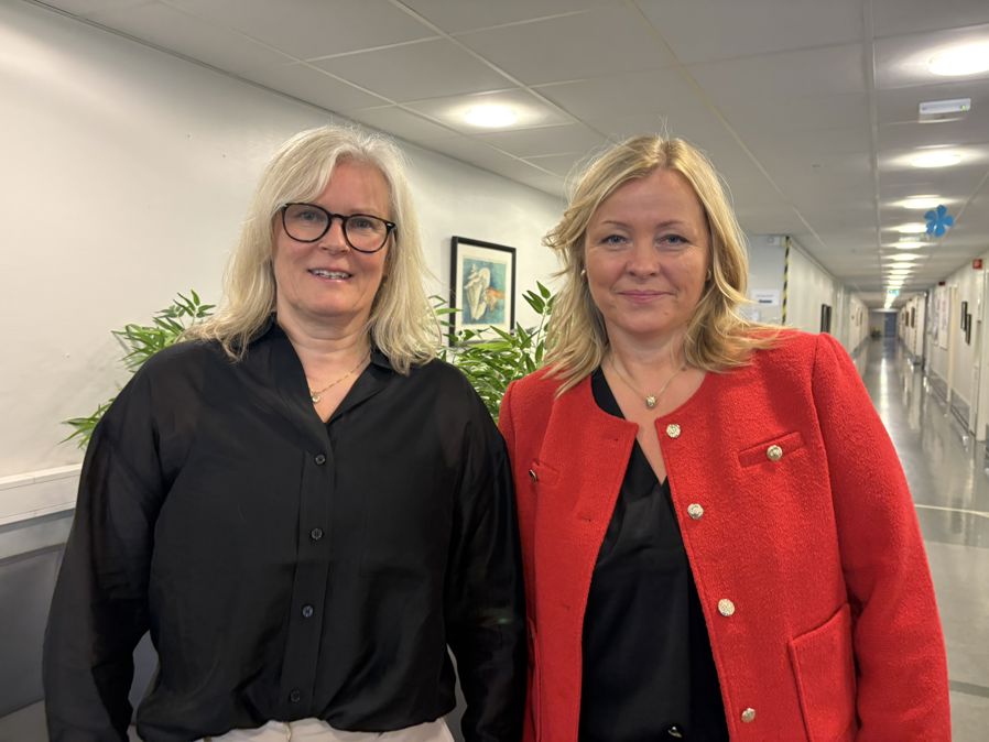 et par personr som poserer for et bilde