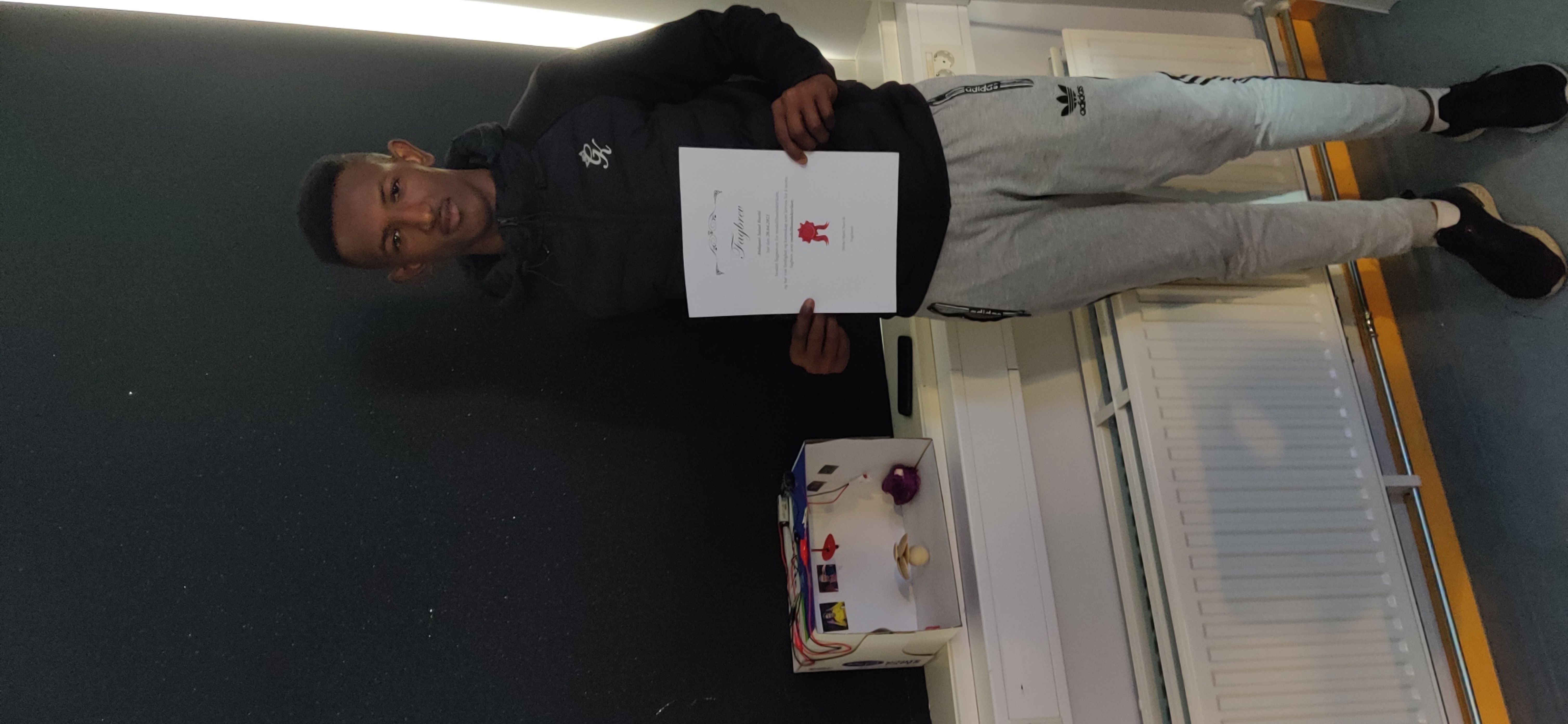 Utdeling av "fagbrev"