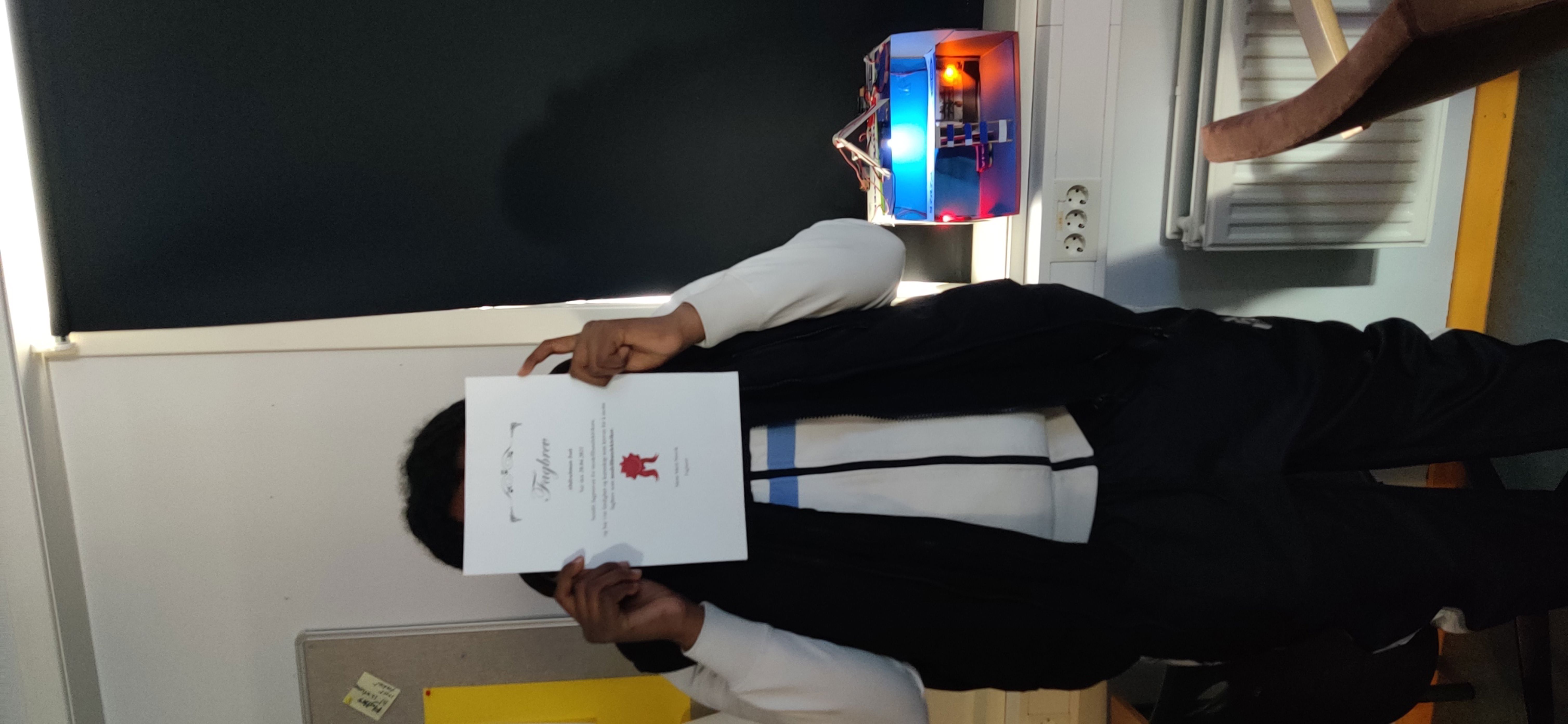 Utdeling av "fagbrev"